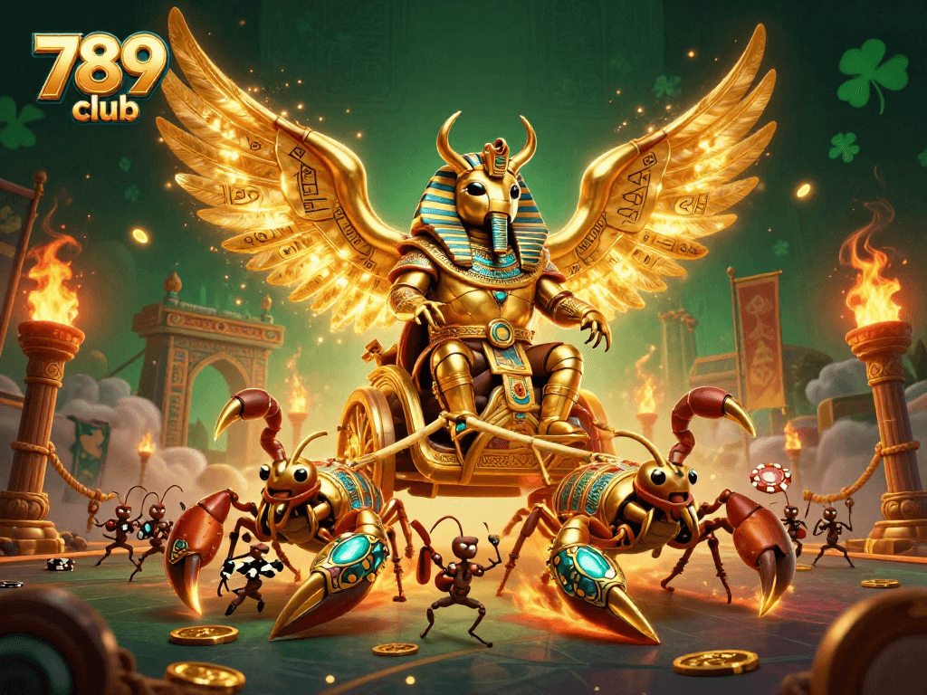 Experience thrilling gaming action at 789 club in an immersive 3D casino scene