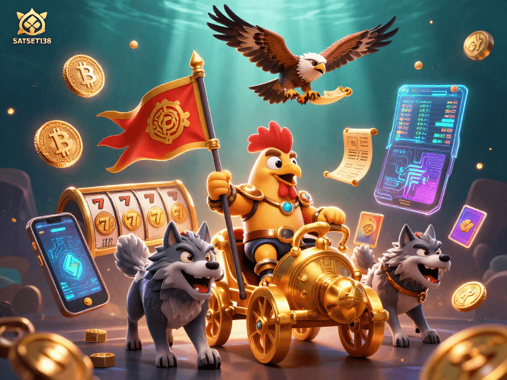 Menangkan jackpot di SATSET138 dengan simbol slot dan elemen permainan yang menarik!