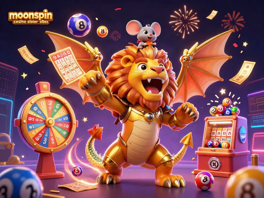 Experience the excitement of moonspin casino sister sites with vibrant prize games and dynamic elements.