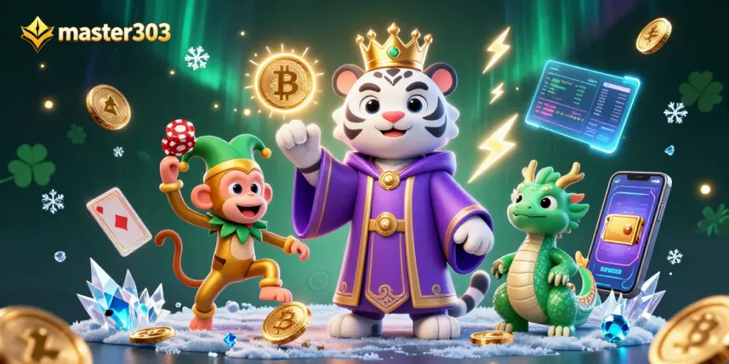 Permainan slot dan kasino menang di Master303 yang penuh warna dan interaktif