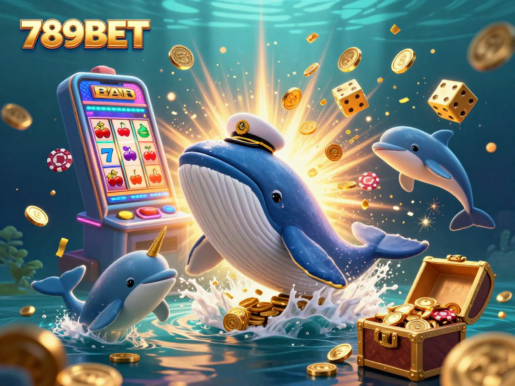 Experience winning excitement with 789BET's vibrant casino scene filled with treasures.
