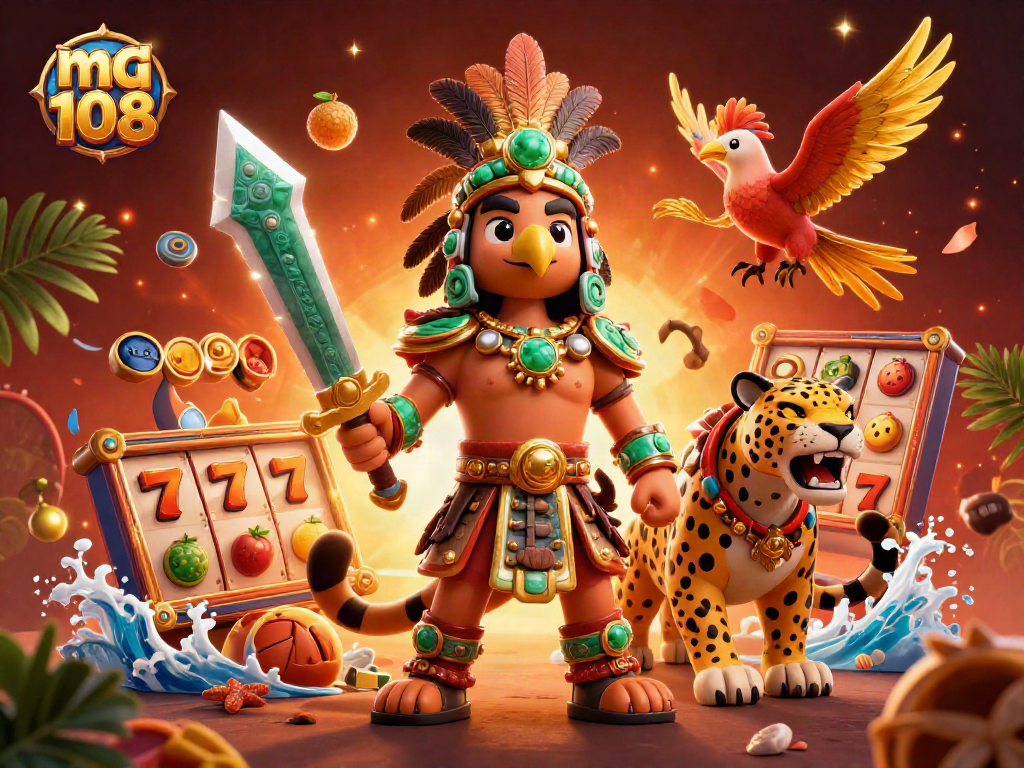 Bermain dengan slot menakjubkan mg 108 saat Anda mengikuti petualangan prajurit Aztec dan jaguar yang berani.