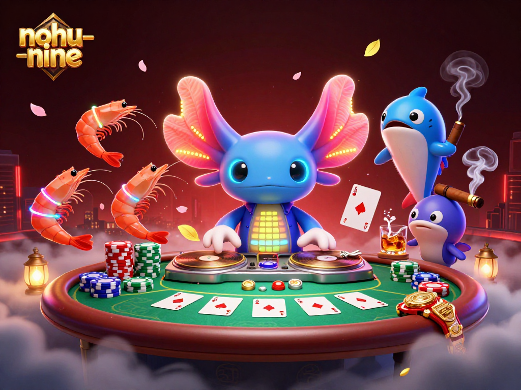 Join the action in nohu-nine with lively casino characters and vibrant gaming elements.