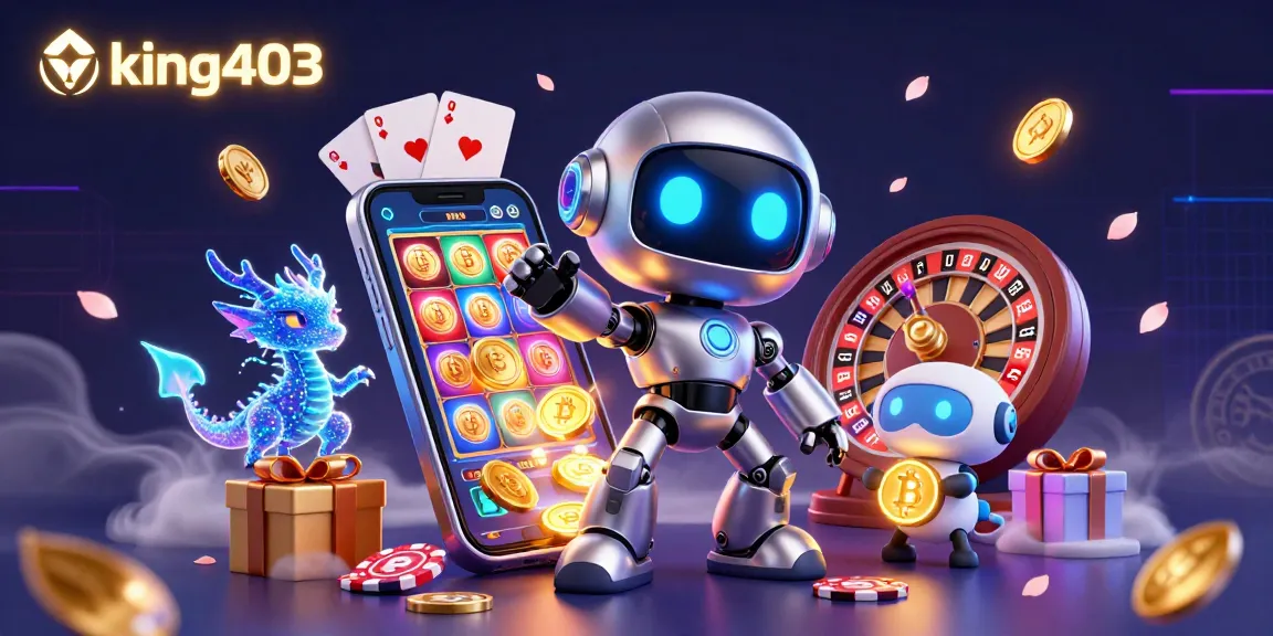 Engage with king403 for an exciting slot game experience featuring dynamic characters and casino elements.