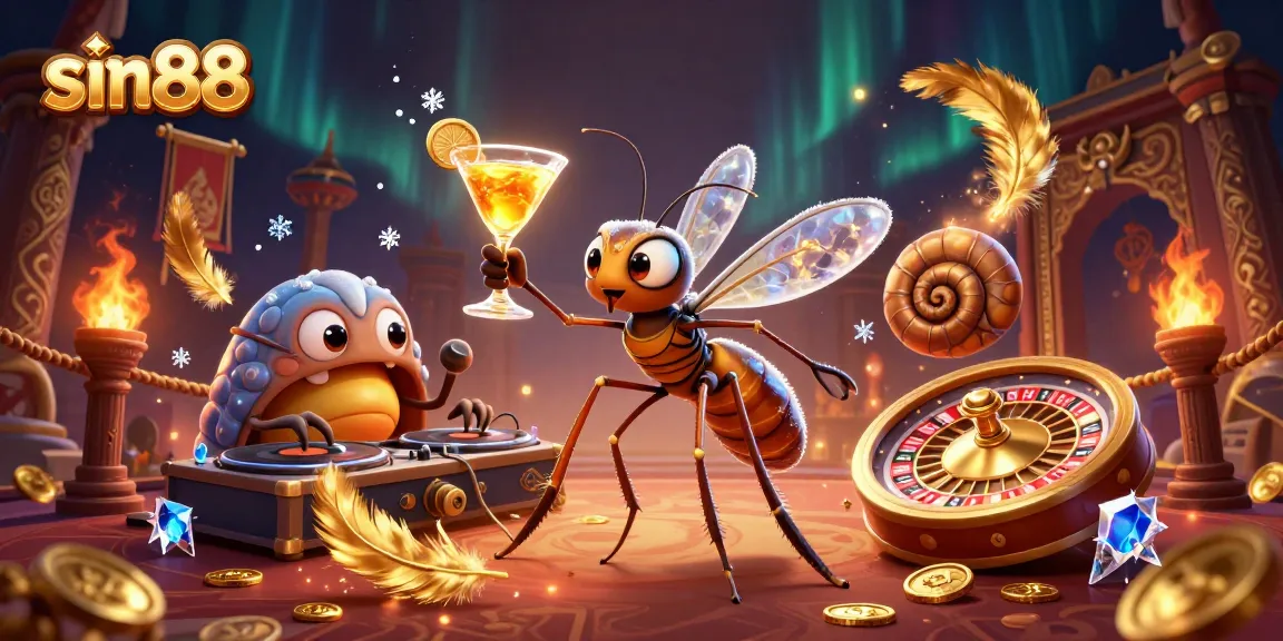 Spin the golden roulette wheel at sin88 with vibrant casino themes and dynamic characters.