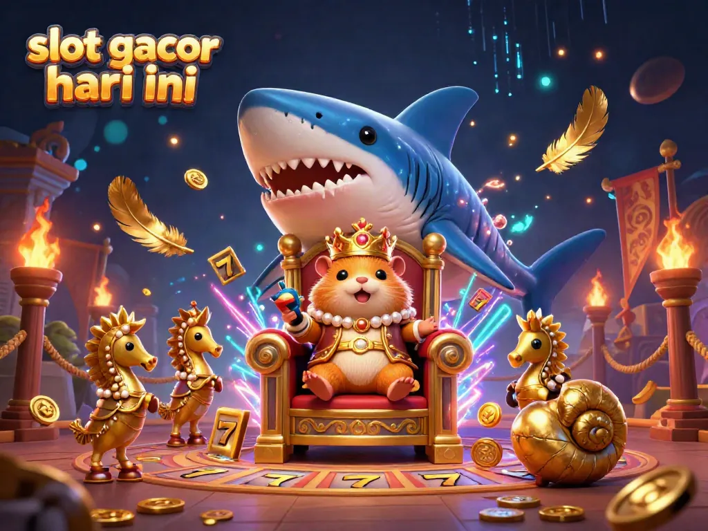Experience the thrill of slot gacor hari ini with vibrant characters and dynamic casino elements