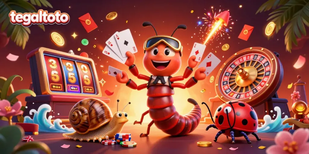 Tegaltoto memberikan pengalaman menarik dengan dealer kartun dan permainan slot yang meriah.
