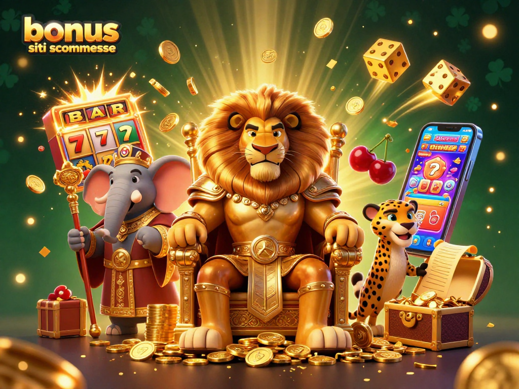 Gioca con i bonus siti scommesse: re della giungla e amici nei casinò digitali, esperienza unica