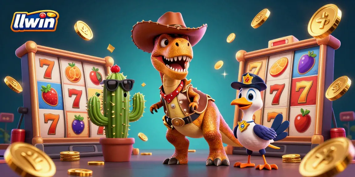 Experience the excitement of llwin with vibrant characters and dynamic slot game elements in stunning 3D.