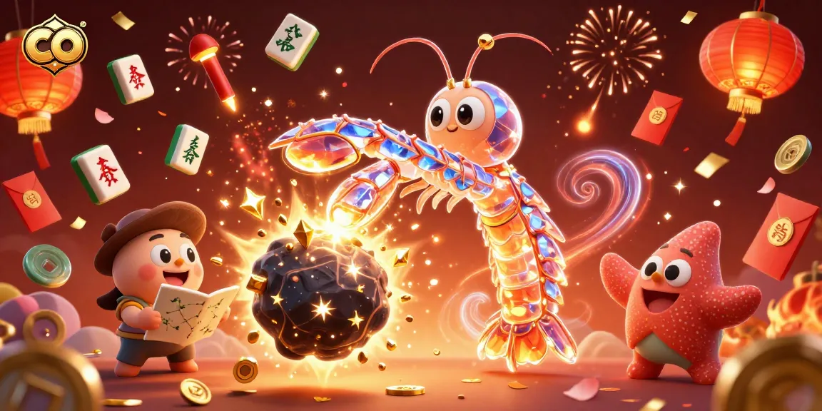 Experience thrilling victories with co in a vibrant casino-themed scene featuring unique 3D characters.