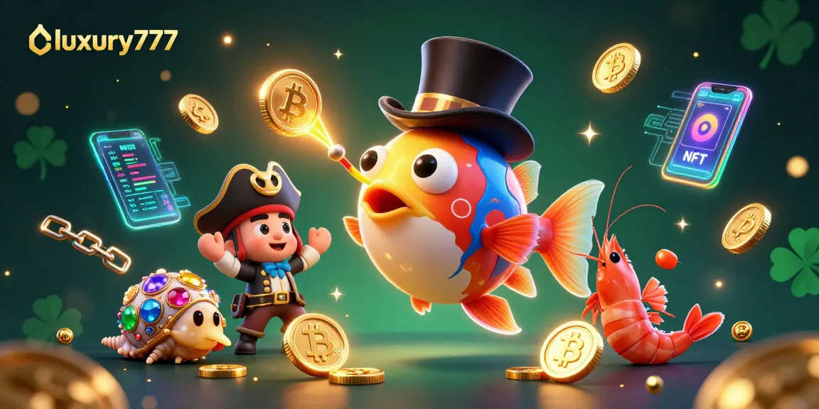 Bermain luxury777 dengan karakter lucu menarik koin emas di kasino virtual.