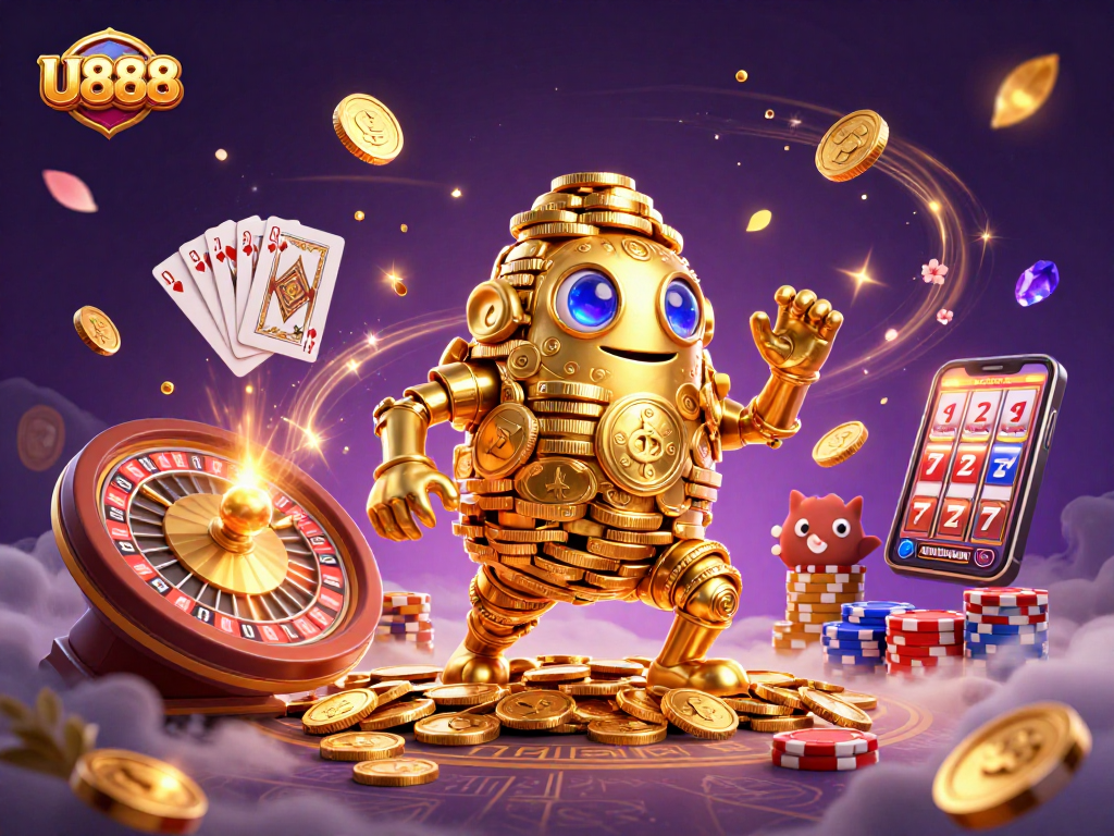 Experience the thrill of winning with U888, featuring dynamic gaming elements and vibrant casino atmosphere.