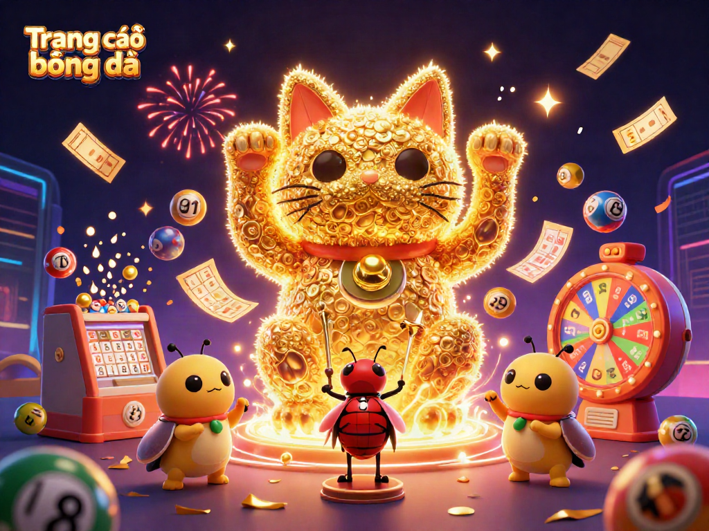 Engage with Trang cá độ bóng đá through vibrant symbols and lively elements in a colorful casino scene.
