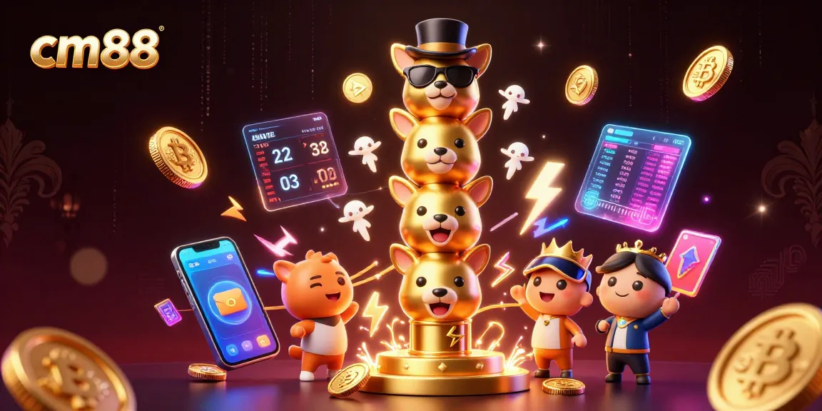 Spin to win with cm88's dynamic gaming elements, celebrating vibrant online casino experiences.