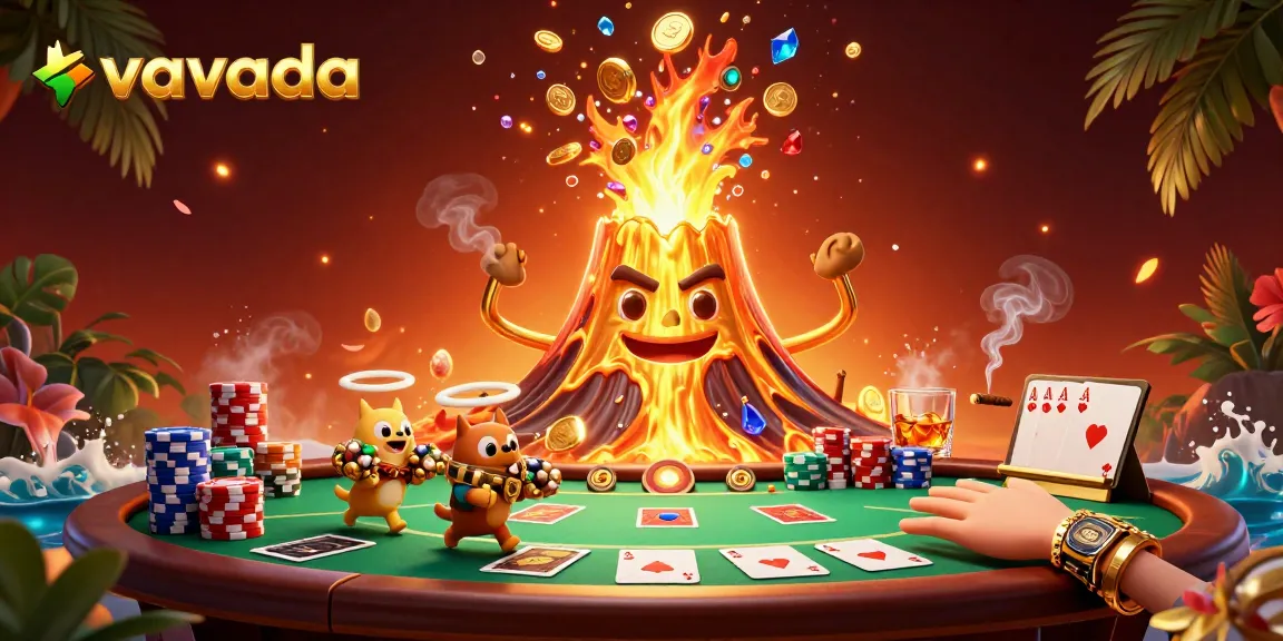 Experience winning thrills at Vavada with vibrant gaming scenes filled with treasure and excitement.
