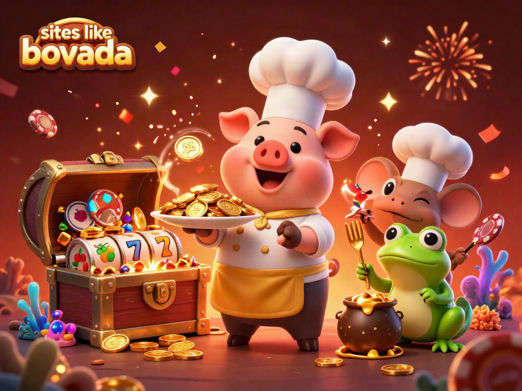 Discover exciting sites like bovada with vibrant casino characters and rich gaming elements.