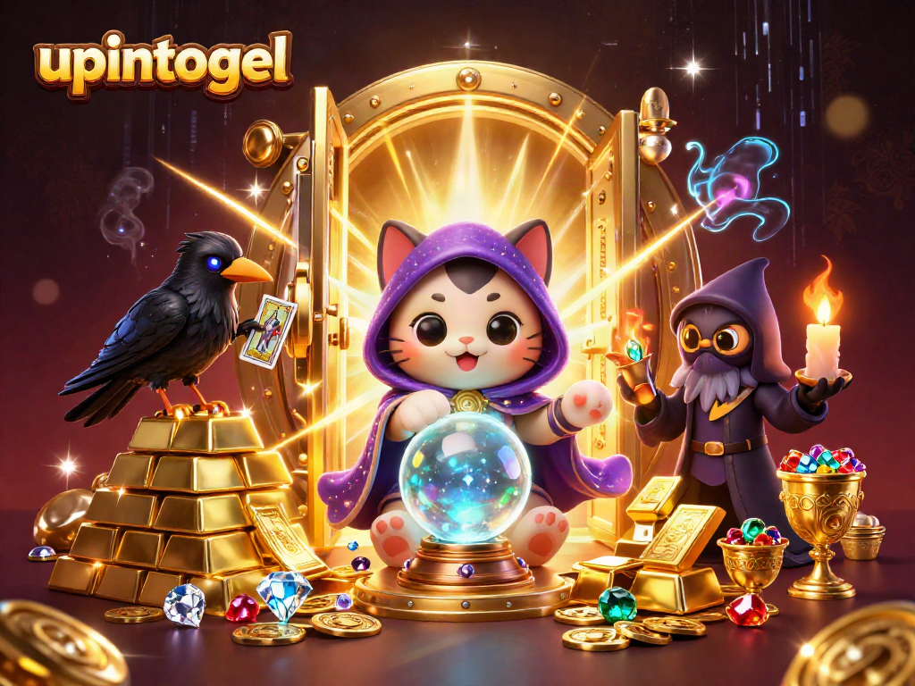 Raih kemenangan besar dengan upintogel dalam ilustrasi kasino penuh warna ini.