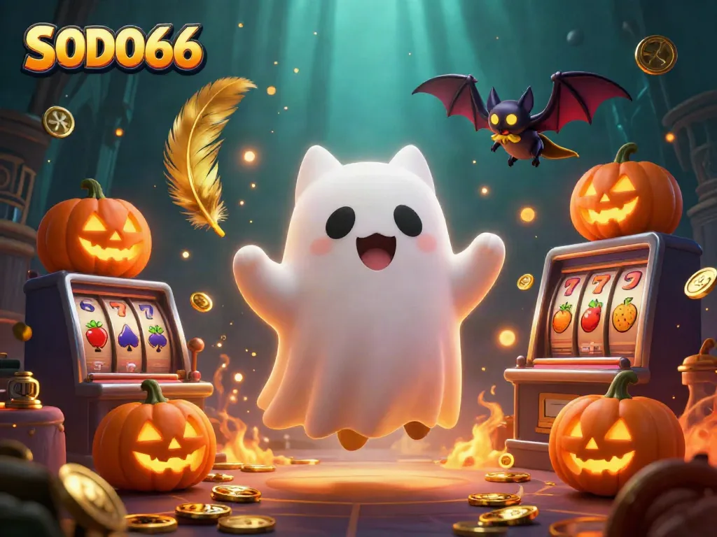 SODO66 captures the thrilling essence of ghostly gaming adventures with dynamic casino elements.