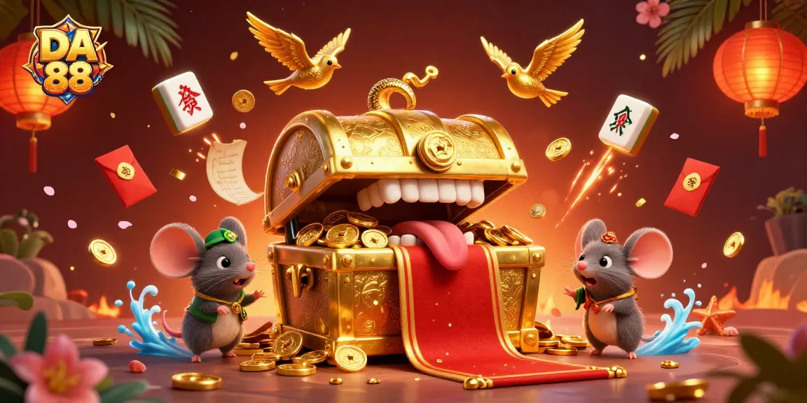 Engage with thrilling games at DA 88 casino, featuring vibrant treasures and festive elements.