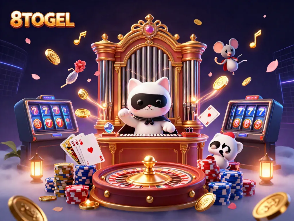 Engage in thrilling gameplay at 8TOGEL with dynamic casino elements and enchanting characters.