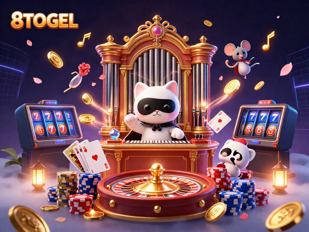 Engage in thrilling gameplay at 8TOGEL with dynamic casino elements and enchanting characters.