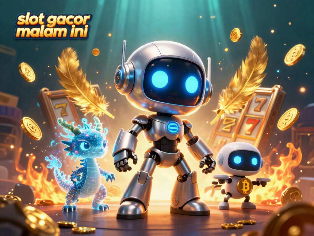 Rasakan keseruan slot gacor malam ini dengan ilustrasi 3D dinamis yang memikat dan penuh warna.