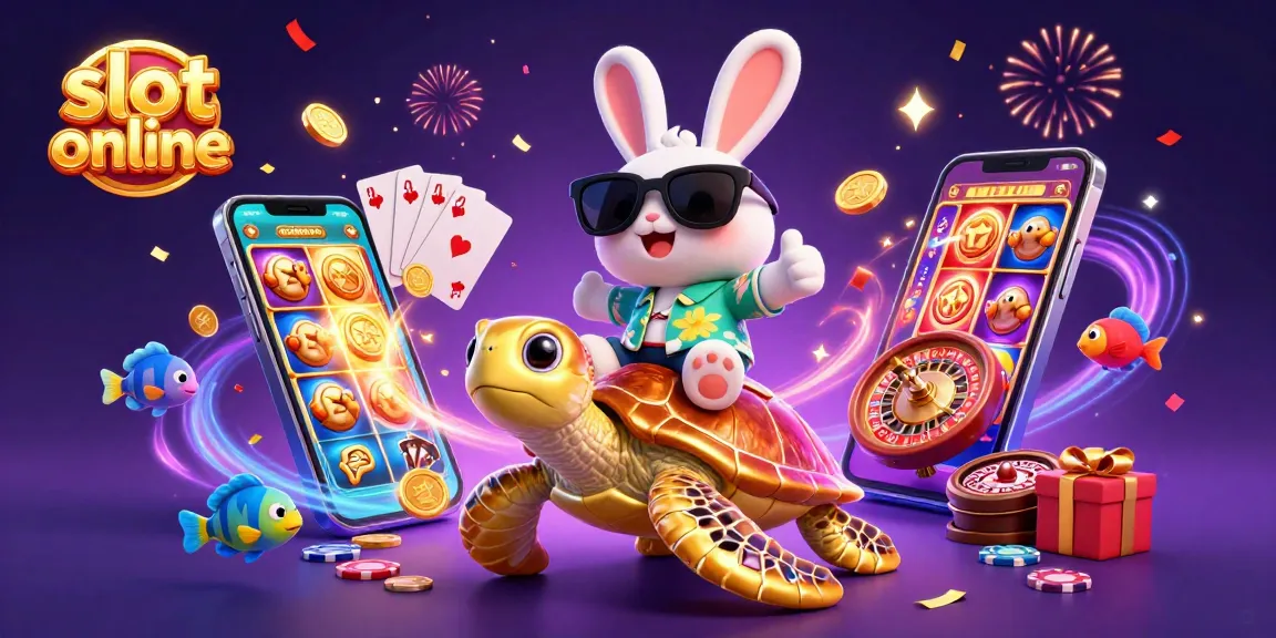 Experience the thrill of slot online gaming with colorful characters and exciting symbols.
