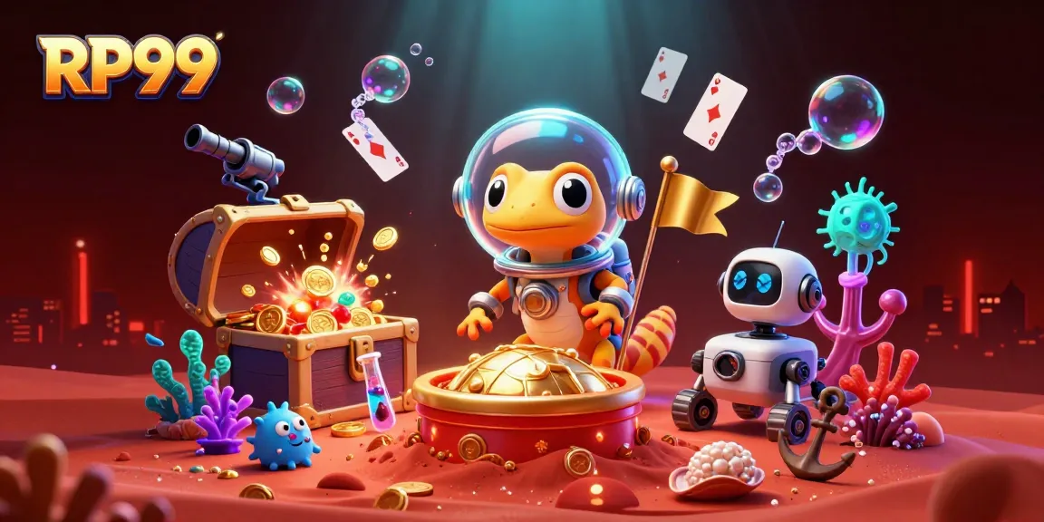 Experience winning adventures with RP99 as a Martian gecko uncovers a golden casino on Mars.