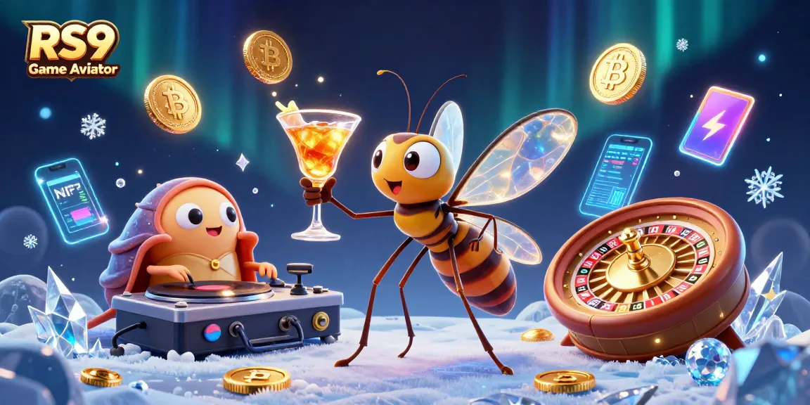 Engage with RS9 Game Aviator's thrilling casino features and bonuses through vibrant digital art.