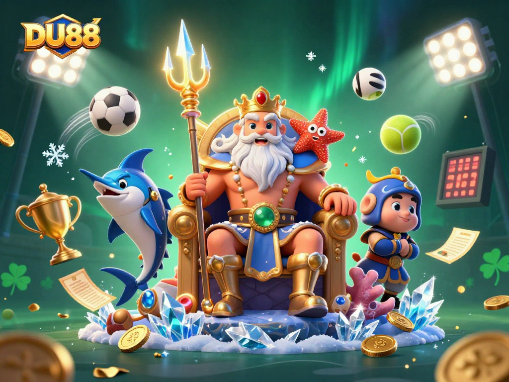 Experience DU88 with thrilling sports action and dynamic betting elements in a vibrant casino scene.