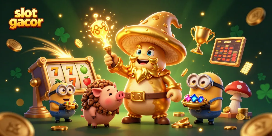 Win big at slot gacor games with magical characters and dynamic 3D illustration.