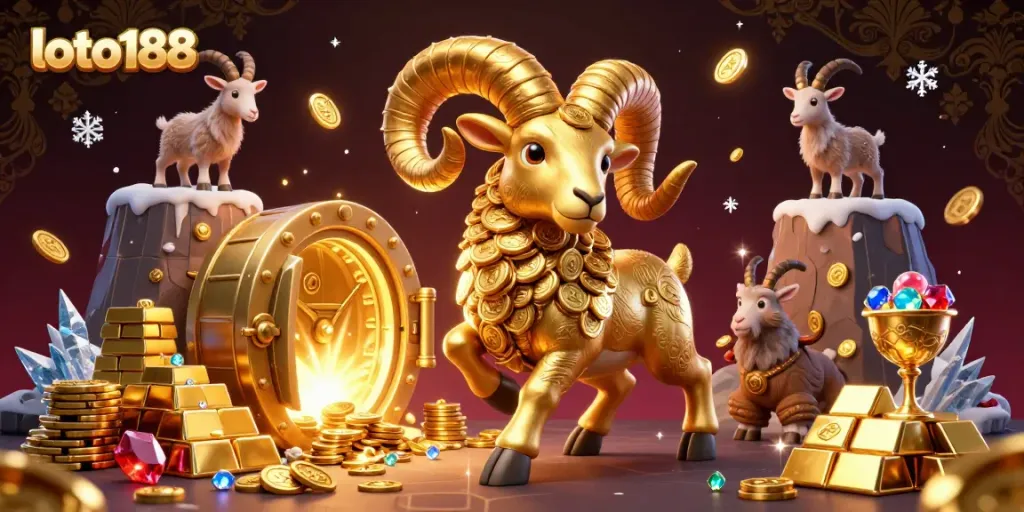 Experience excitement with loto188's ultra-detailed 3D rendering of online gambling riches and vivid casino themes.