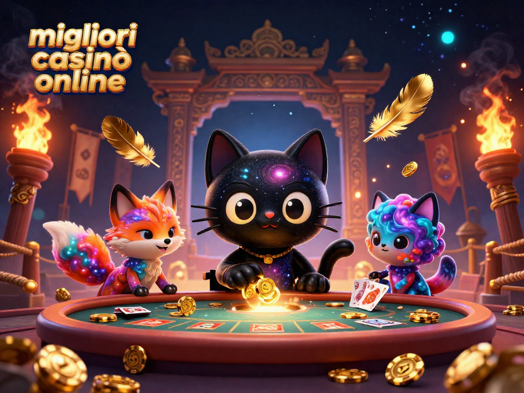 Gioca nei migliori casinò online con un'avventura galattica tra una simpatica gattina e una volpe di nebulosa.