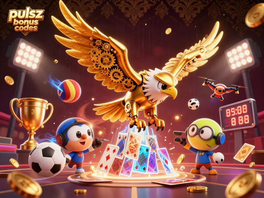 Engage with exciting pulsz bonus codes through dynamic gameplay in a vibrant casino scene.
