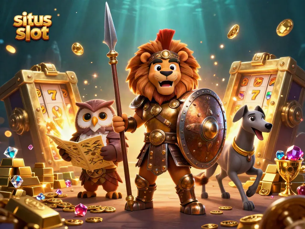 Menggali kemenangan di situs slot dengan karakter unik dan elemen jackpot yang menakjubkan.