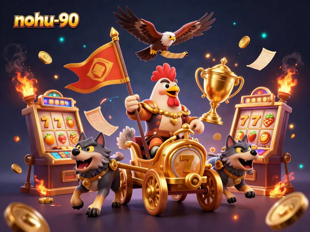 Engage in epic gaming adventures at nohu-90 with vibrant slot game action and immersive character dynamics.
