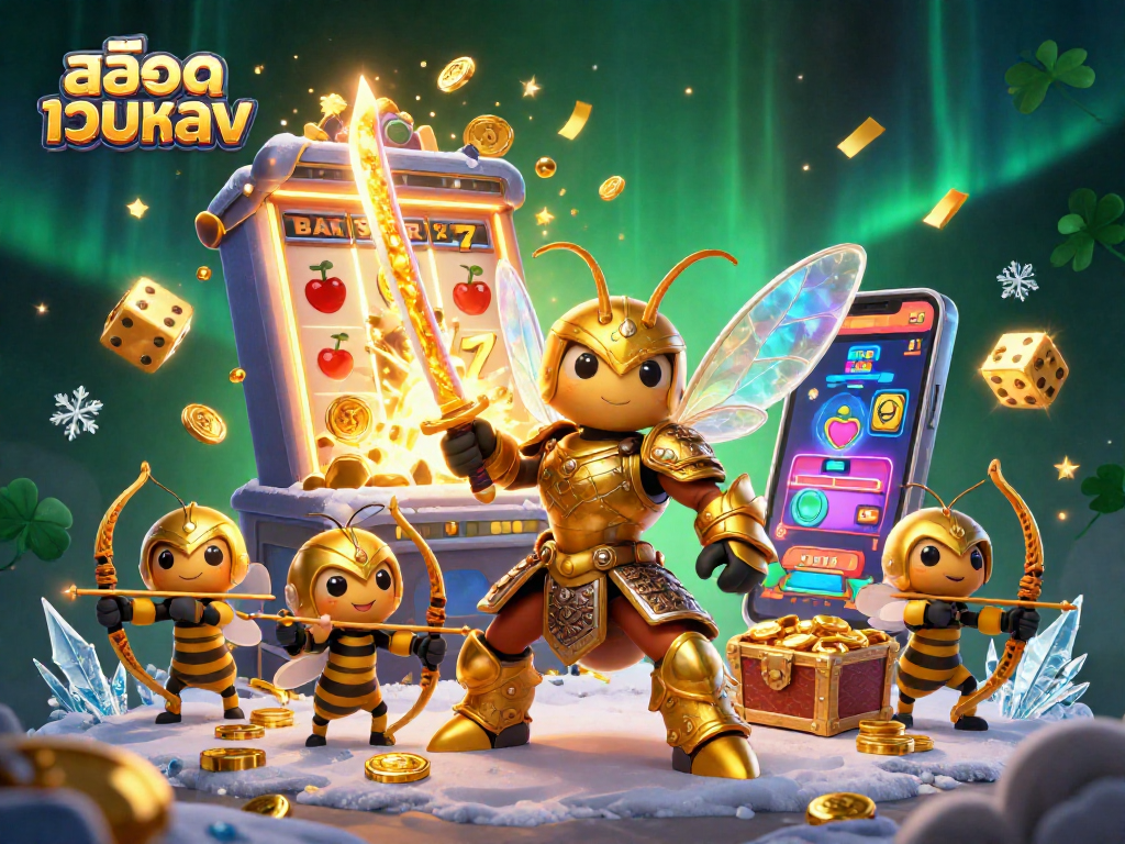 Spin and win with สล็อตเว็บตรง at the vibrant casino featuring captivating slot and jackpot elements.