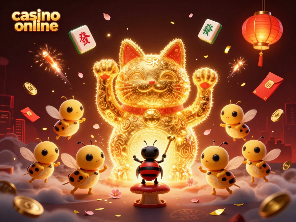 Experience the thrill of casino online with vibrant symbols and dynamic elements.