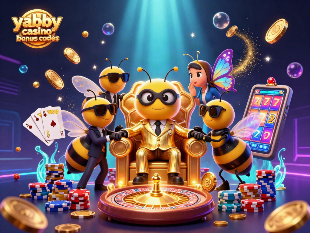 Activate your winnings with Yabby Casino bonus codes amidst a vibrant casino scene.