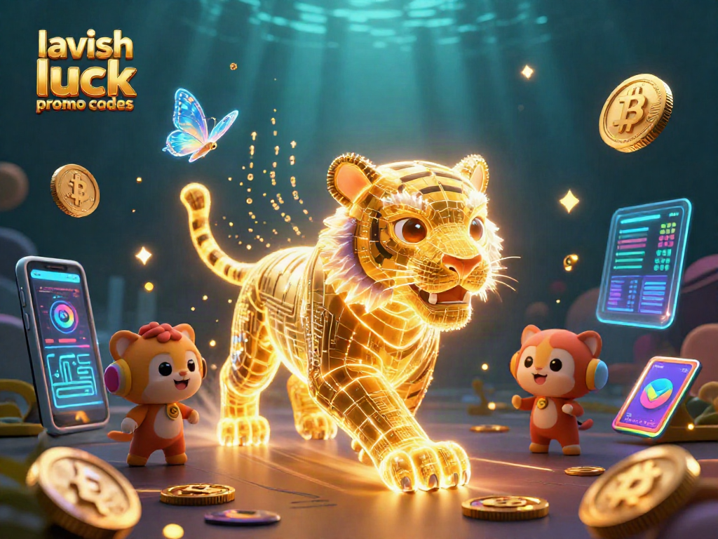 Engage with lavish luck promo codes in an ultra-detailed digital casino scene filled with vibrant energy and rich graphics.
